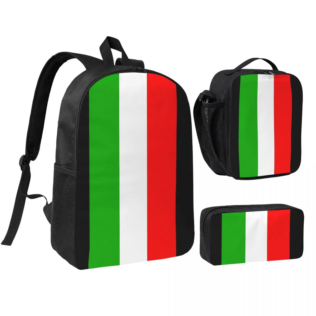 Vintage Italy Flag Car Italian Pride Backpack Boys Girls BookBag School Bag Shoulder Bags 3ps Insulated Lunch Bag Pencil Case
Vintage Italy Flag Car Italian Pride Backpack Boys Girls BookBag School Bag Shoulder Bags 3ps Insulated Lunch Bag Pencil Case