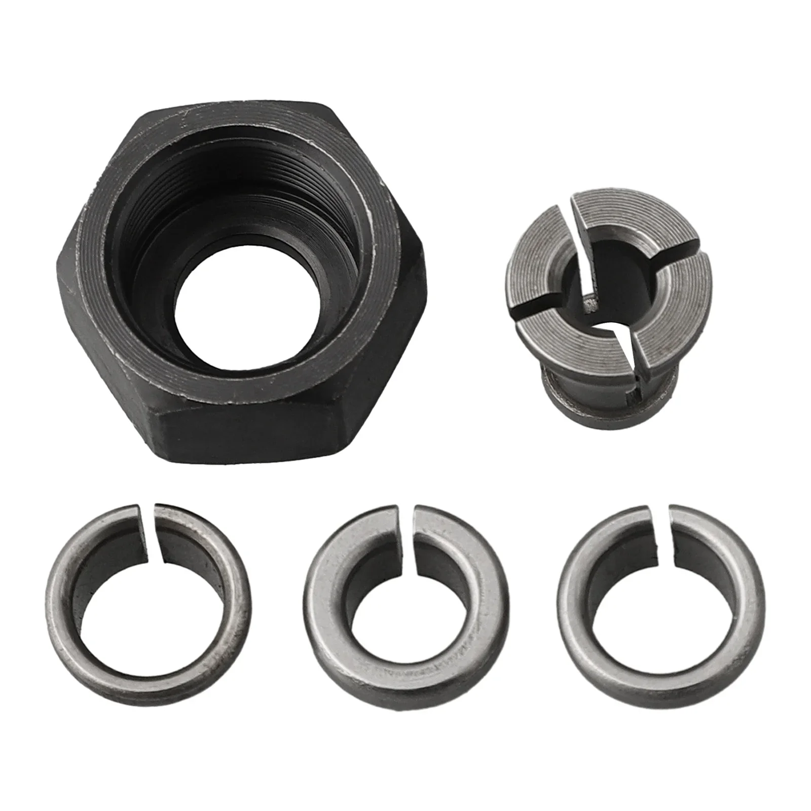 M17 Collet Chuck Adapter And Nut Fits 6mm 6.35mm 8mm Collet Collet Chuck Adapter For Wood Router Or Engraving Trimming Machine
M17 Collet Chuck Adapter And Nut Fits 6mm 6.35mm 8mm Collet Collet Chuck Adapter For Wood Router Or Engraving Trimming Machine