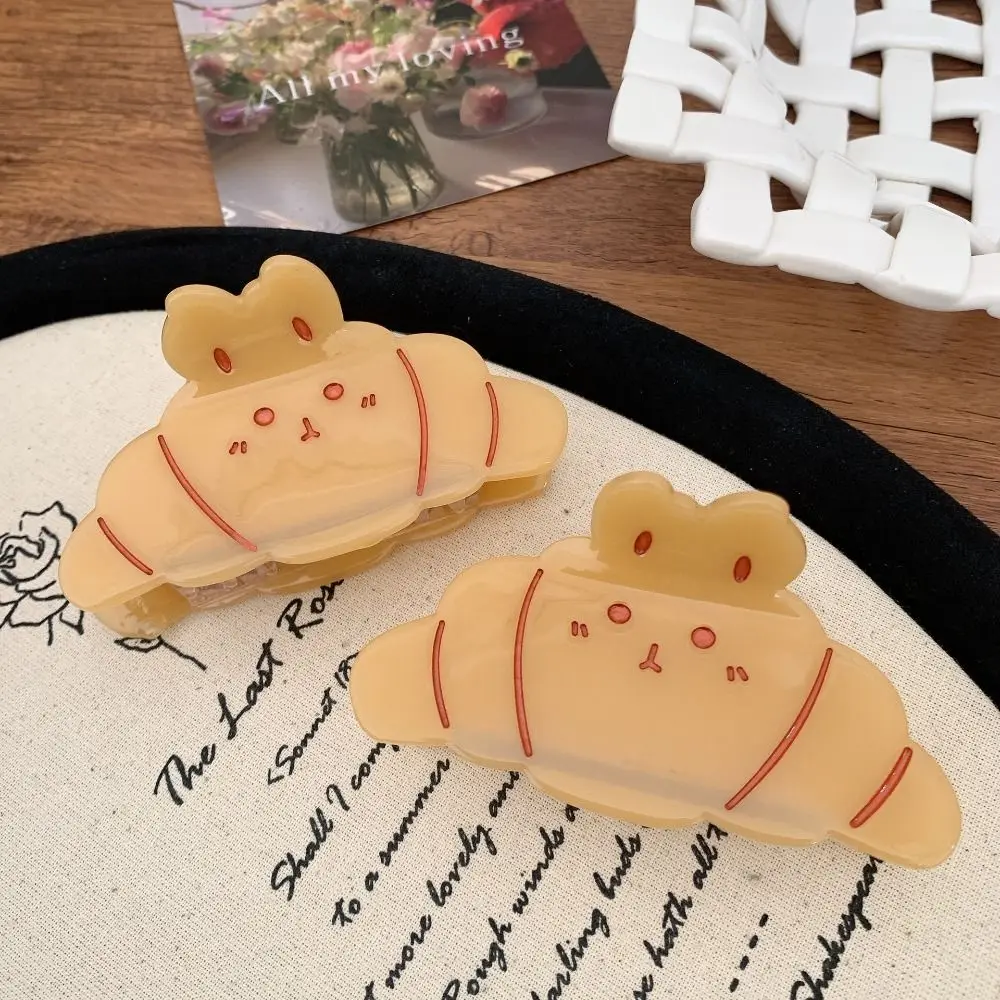 Korean Style Creative Croissant Hair Claw French Diamond Crab Clip Kawaii Funny Acetic Acid Shark Clip Headdress
Korean Style Creative Croissant Hair Claw French Diamond Crab Clip Kawaii Funny Acetic Acid Shark Clip Headdress