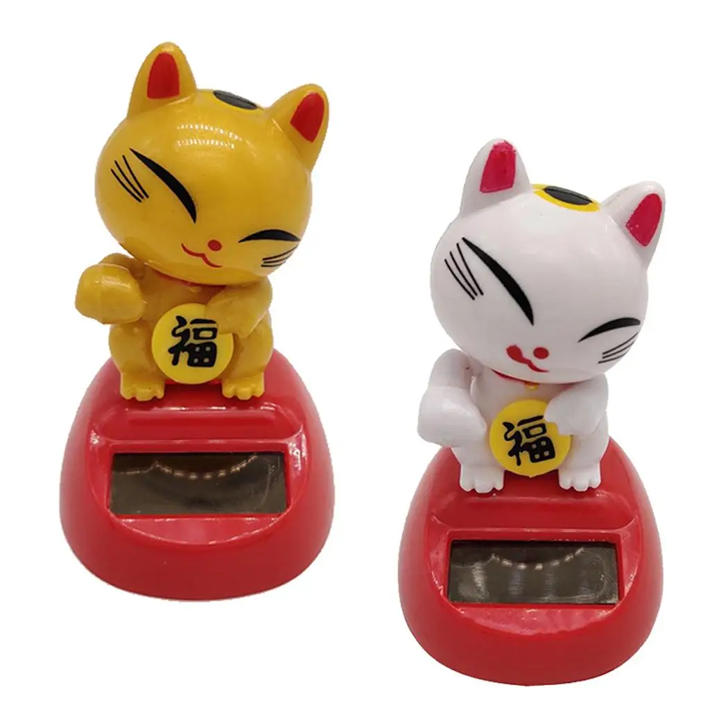 Кукла Fortune Cat Bobbling на солнечной энергии, домашний декор автомобиля - белый
Кукла Fortune Cat Bobbling на солнечной энергии, домашний декор автомобиля - белый