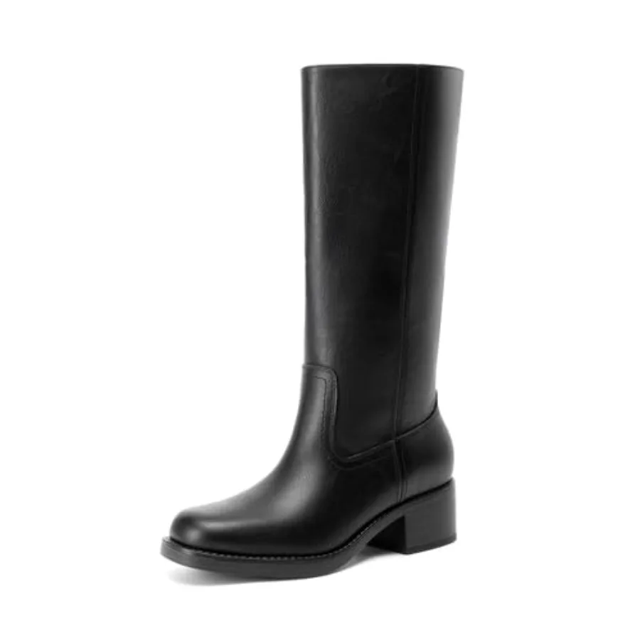 DREAM PAIRS Women's Mid Calf Riding Boots Square Toe Retro Banana Boots Chunky Block Heel Pull-On Fashion Boots
DREAM PAIRS Women's Mid Calf Riding Boots Square Toe Retro Banana Boots Chunky Block Heel Pull-On Fashion Boots