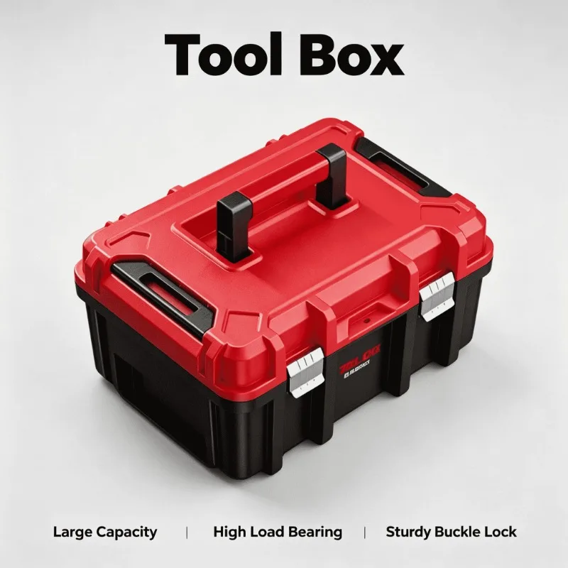 Large Industrial Grade Wide Tool Box Heavy Duty Portable Multi Function Hammer Drill Organizer for Home Garage Storage Tool Box
Large Industrial Grade Wide Tool Box Heavy Duty Portable Multi Function Hammer Drill Organizer for Home Garage Storage Tool Box