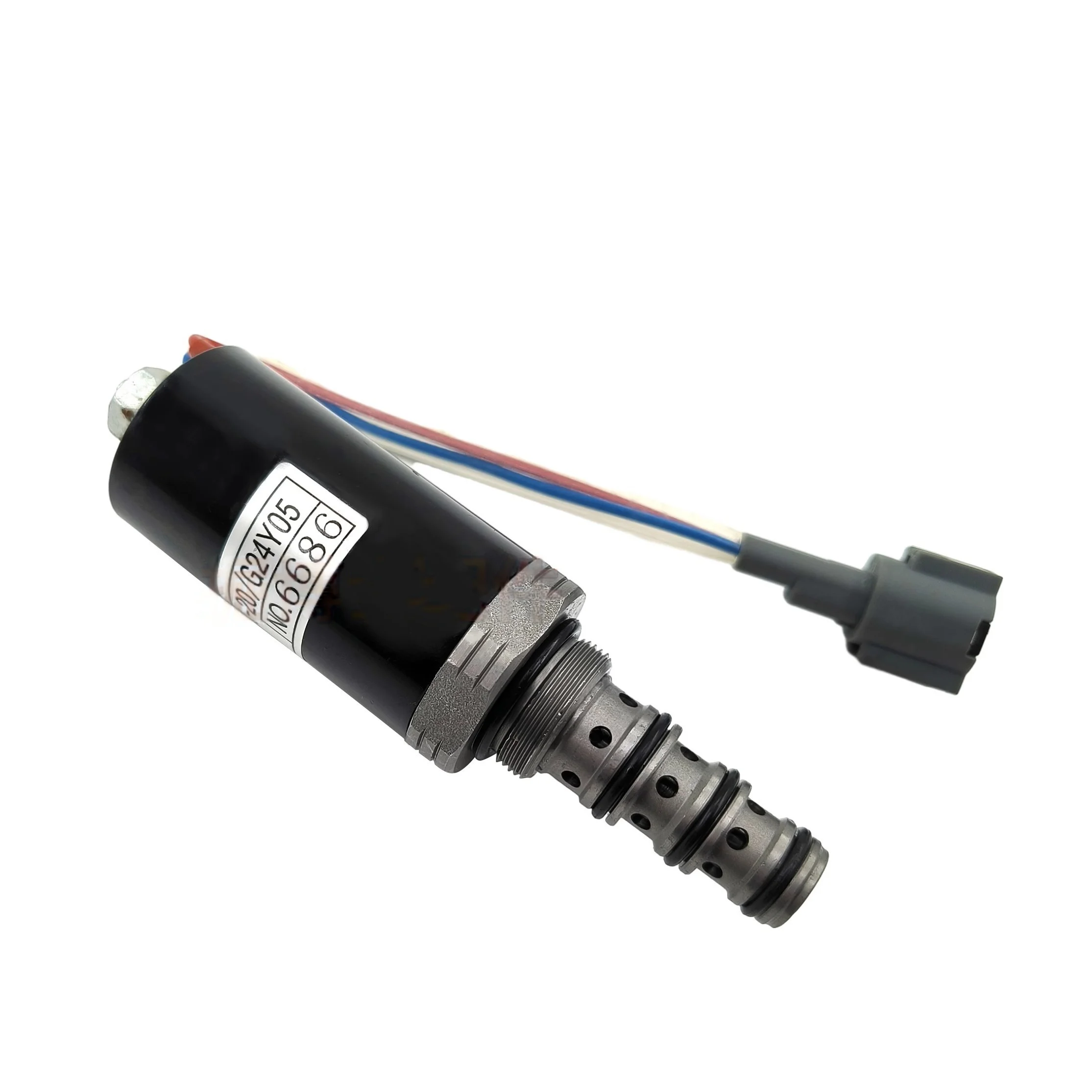 KobelCO Kato HD820 Excavator Pilot Pump Rotary Solenoid Valve KWE5K-20/G24Y05 High-Quality Aftermarket Replacement Part
KobelCO Kato HD820 Excavator Pilot Pump Rotary Solenoid Valve KWE5K-20/G24Y05 High-Quality Aftermarket Replacement Part