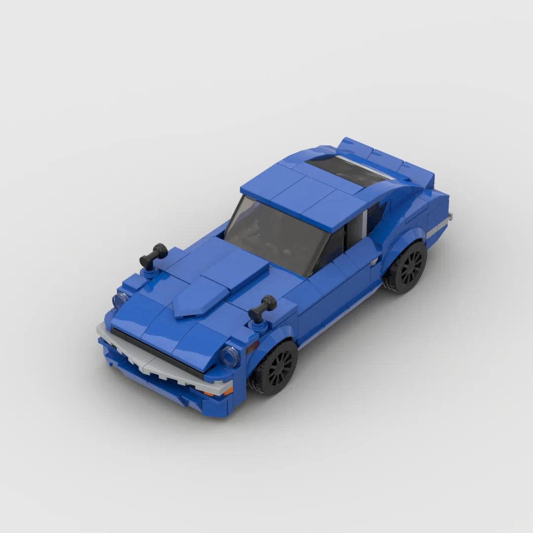 335 шт. MOC 240Z скоростной гоночный автомобиль, строительные блоки, техническая синяя модель суперкара, кирпичи, строительная игрушка для детей, взрослых, подарки
335 шт. MOC 240Z скоростной гоночный автомобиль, строительные блоки, техническая синяя модель суперкара, кирпичи, строительная игрушка для детей, взрослых, подарки