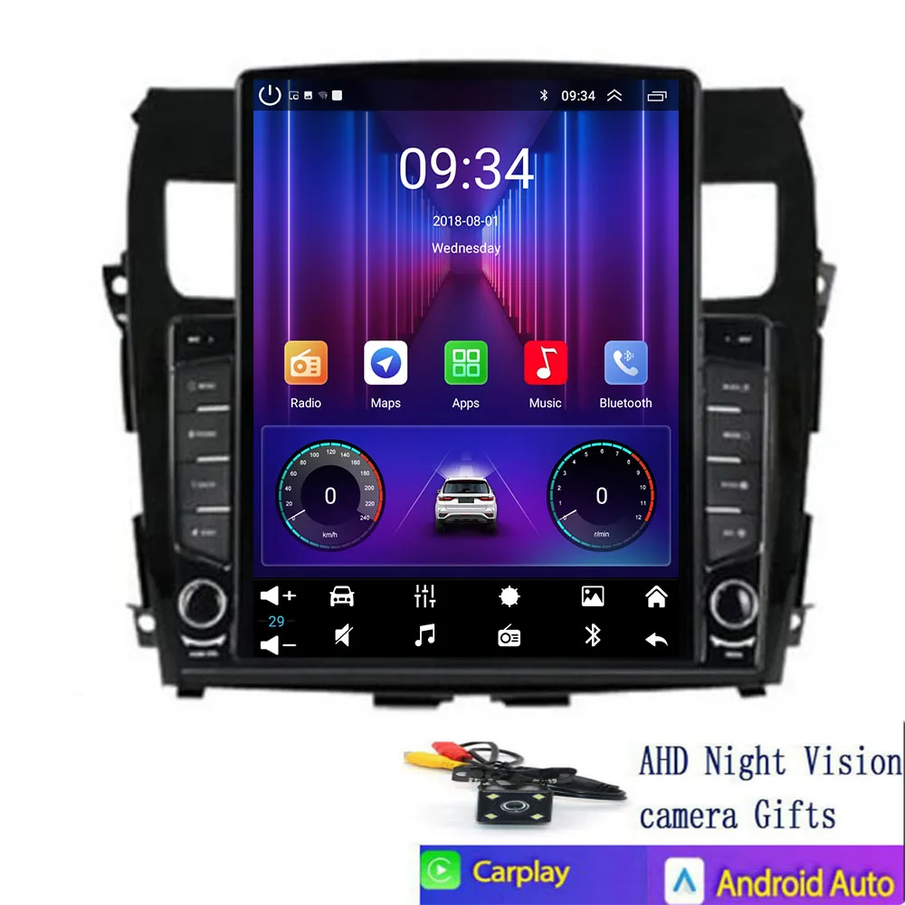Для Nissan ALTIMA TEANA 3 2013-2018 Android 14 Carplay Радио GPS Автомобильный видеоплеер Android Auto WIFI BT GPS-навигация 2DIN
Для Nissan ALTIMA TEANA 3 2013-2018 Android 14 Carplay Радио GPS Автомобильный видеоплеер Android Auto WIFI BT GPS-навигация 2DIN
