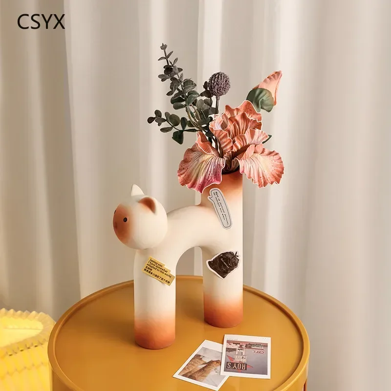 Creative French Ceramic & Glass Vase - Cream Style Decor for LR Dining,Entryway, Elegant Interior Accessory
Creative French Ceramic & Glass Vase - Cream Style Decor for LR Dining,Entryway, Elegant Interior Accessory