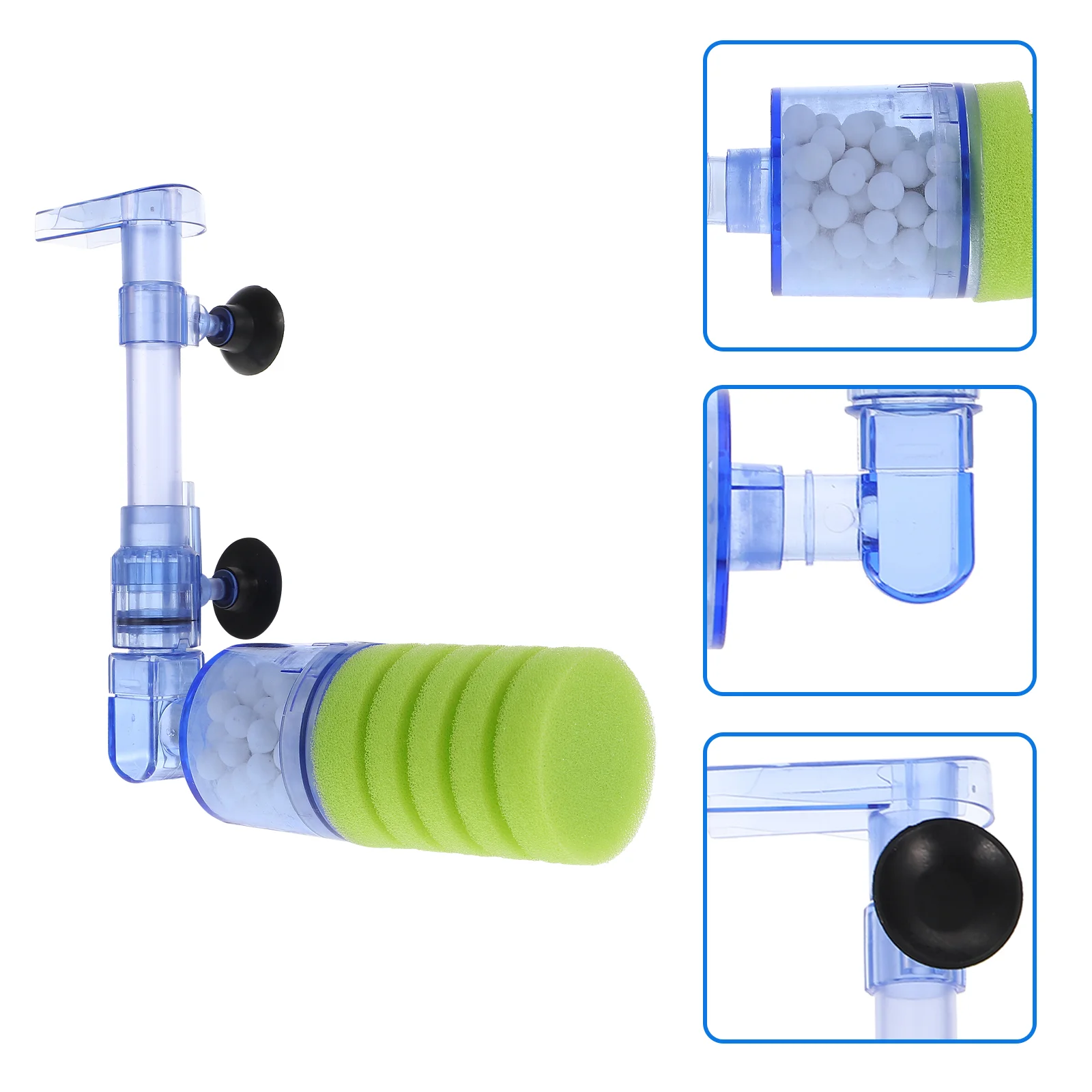 Plastic Sponge Aquarium Filter for Fish Tank Biochemical Filtration Oxygenation Keeps Tank Clean Pet Fish Shrimp Healthy Life
Plastic Sponge Aquarium Filter for Fish Tank Biochemical Filtration Oxygenation Keeps Tank Clean Pet Fish Shrimp Healthy Life