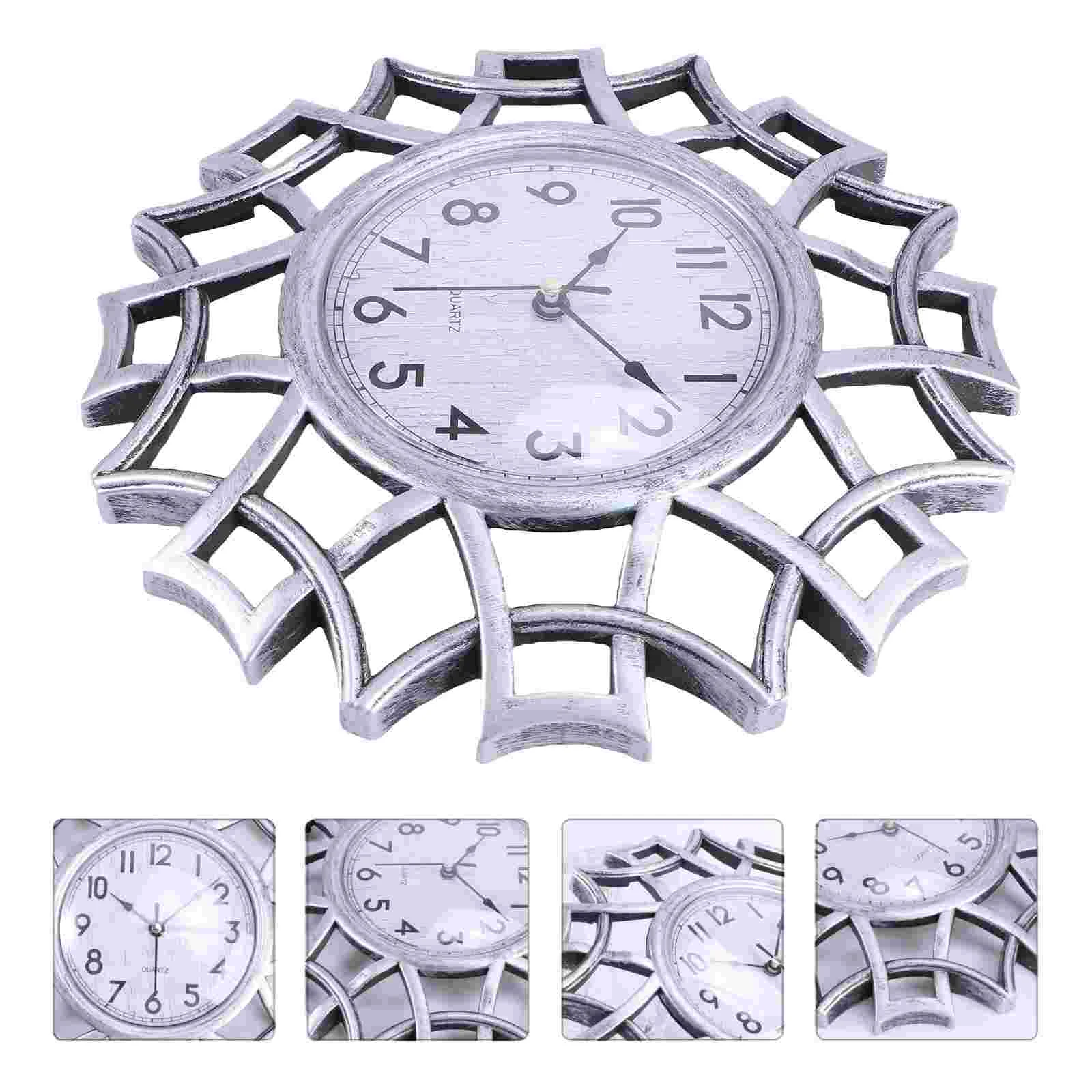 Hollowed-out Clock Silent Wall Nordic Non-ticking Vintage European Decorative Dial
Hollowed-out Clock Silent Wall Nordic Non-ticking Vintage European Decorative Dial
