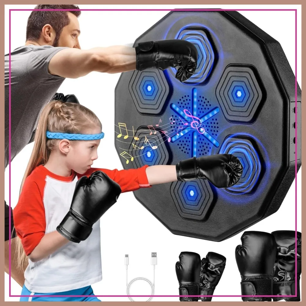 Upgraded 2.0 Smart Bluetooth Music Boxing Machine, Wall-Mounted Exercise Equipment for Home Workouts, 2026 New Model
Upgraded 2.0 Smart Bluetooth Music Boxing Machine, Wall-Mounted Exercise Equipment for Home Workouts, 2026 New Model