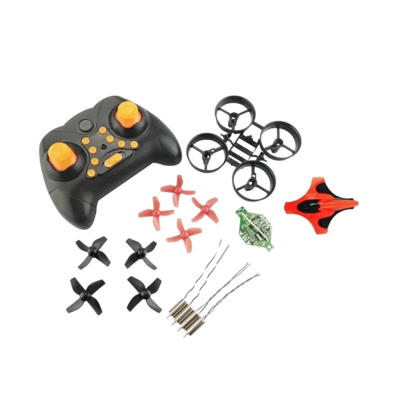 DIY Mini RC Drone Kit Full Parts for Eachine E010 JJRC H36 70mm Frame 8.5mm Upgraded Motors 2.4G Receiver Battery Propellers
DIY Mini RC Drone Kit Full Parts for Eachine E010 JJRC H36 70mm Frame 8.5mm Upgraded Motors 2.4G Receiver Battery Propellers