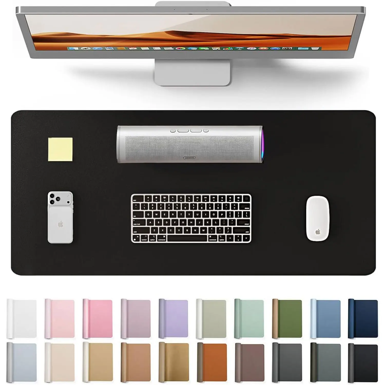 Leather Office Desk Pad Protector,Large Mouse Pad,Non-Slip,PU Leather,Laptop Desk Blotter,Waterproof Writing Pad for Office/Home
Leather Office Desk Pad Protector,Large Mouse Pad,Non-Slip,PU Leather,Laptop Desk Blotter,Waterproof Writing Pad for Office/Home
