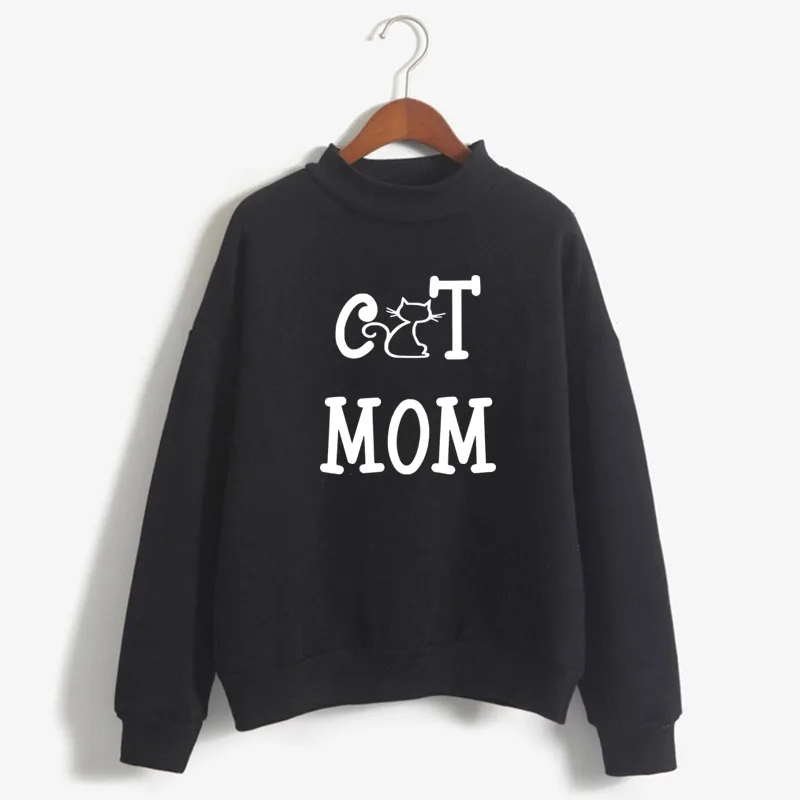 Cat mom Print Woman Sweatshirt Sweet Korean O-neck Knitted Pullover Thick Autumn Winter Candy Color Loose Girl Clothes
Cat mom Print Woman Sweatshirt Sweet Korean O-neck Knitted Pullover Thick Autumn Winter Candy Color Loose Girl Clothes