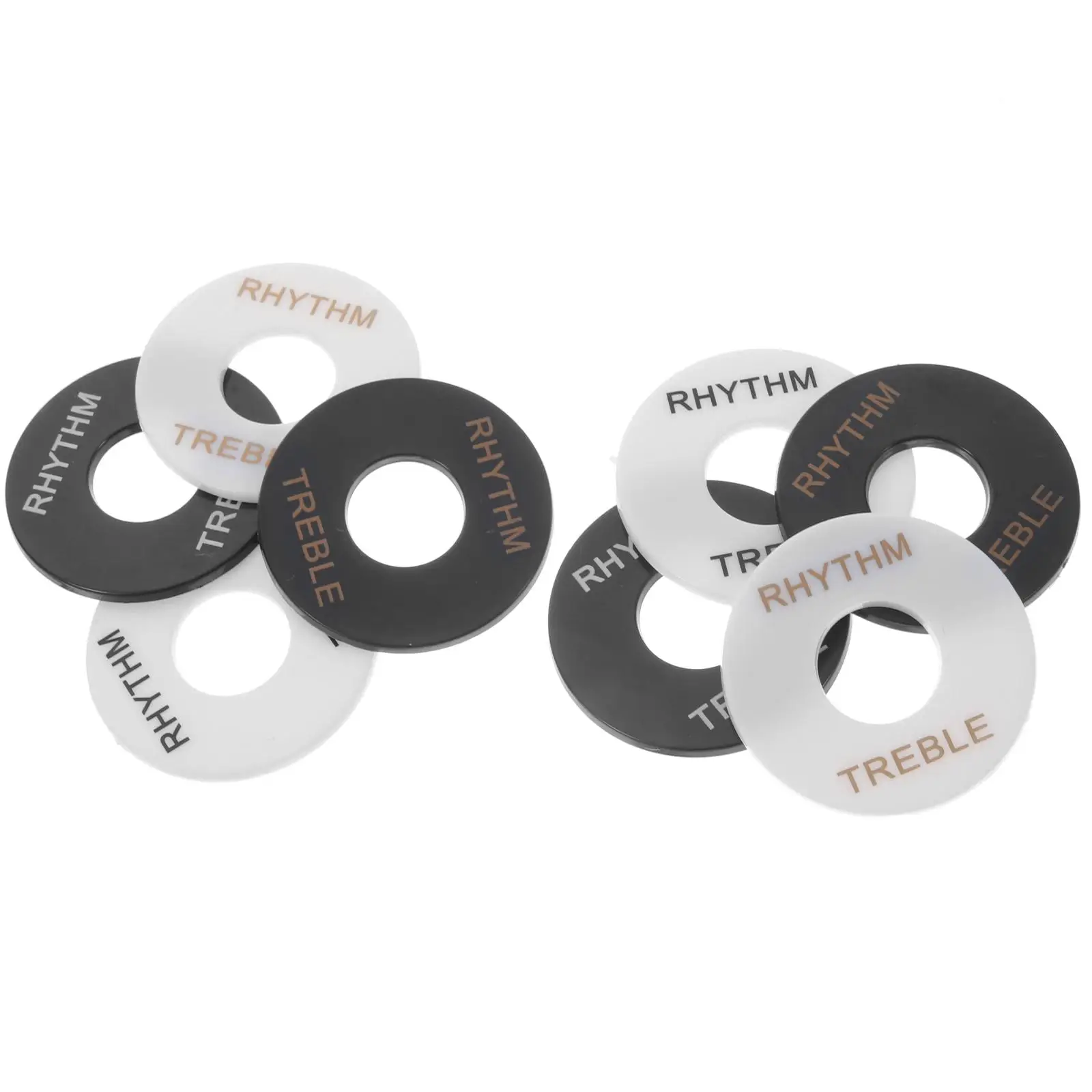 8pcs Electric Washers Black Gold Electric Guitar Accessories Plastic Durable Toggle Switch Parts Accessories
8pcs Electric Washers Black Gold Electric Guitar Accessories Plastic Durable Toggle Switch Parts Accessories