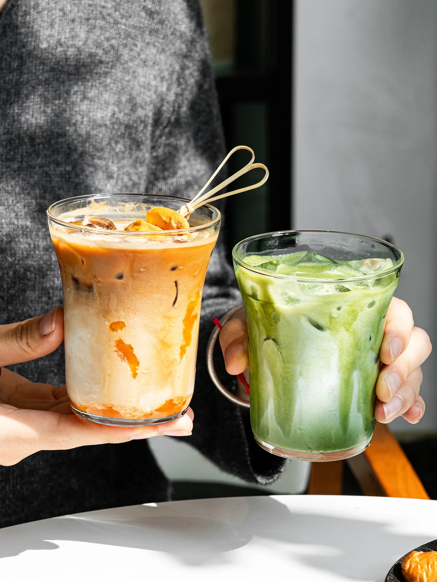 TOKIIRO High Borosilie Glass Coffee Cup Simple Ele Hot Latte Beverage Cup Ice Americano Cup Microwave Se
TOKIIRO High Borosilie Glass Coffee Cup Simple Ele Hot Latte Beverage Cup Ice Americano Cup Microwave Se