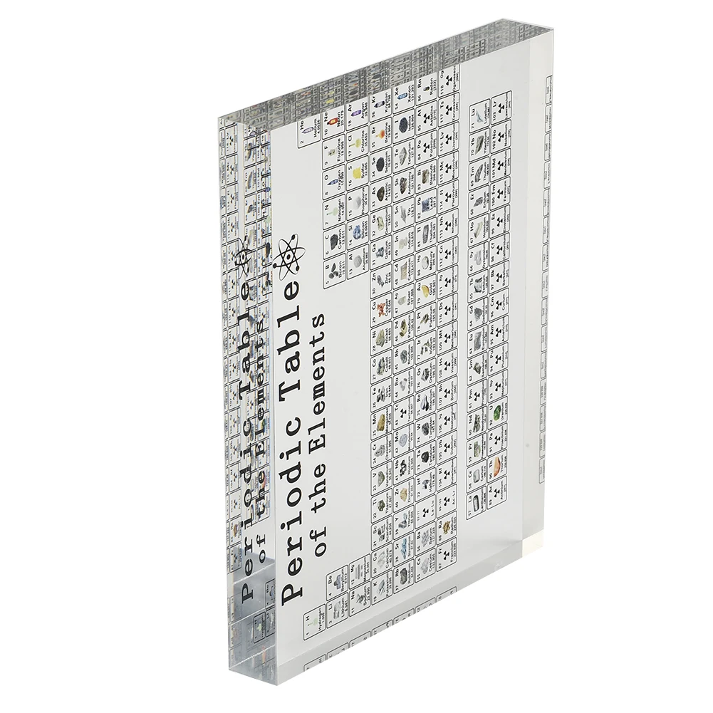 Chemical Periodic Table With Element 85-bit Acrylic Desks Display Home Decor Letter Ornament Samples School Science
Chemical Periodic Table With Element 85-bit Acrylic Desks Display Home Decor Letter Ornament Samples School Science