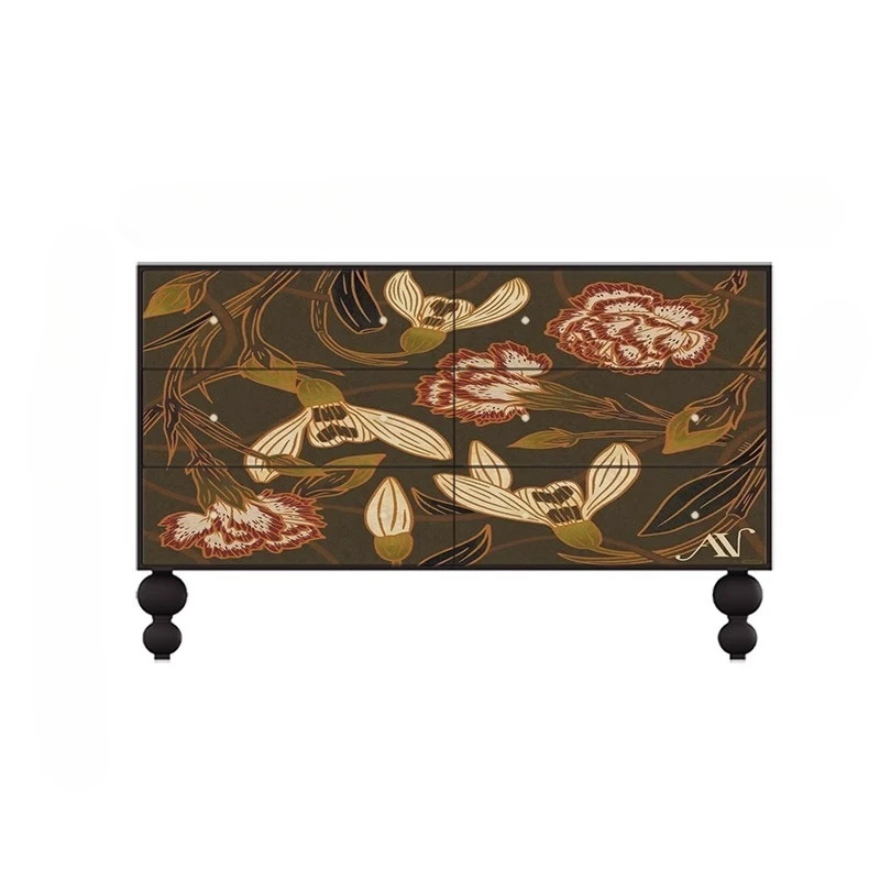 Solid wood drawers, chest of drawers bedroom bedside storage French antique six chest of drawers, living room entry side cabinet
Solid wood drawers, chest of drawers bedroom bedside storage French antique six chest of drawers, living room entry side cabinet