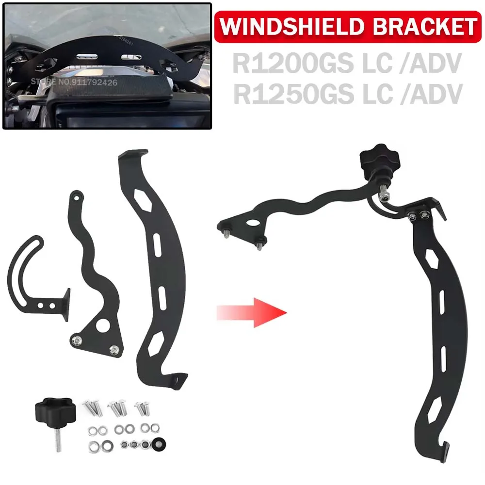 Кронштейн для лобового стекла мотоцикла, держатель для ветрового стекла, комплект усиления крепления для BMW R1250GS Adventure R1200GS R1200 R1250 GS 2014-2023
Кронштейн для лобового стекла мотоцикла, держатель для ветрового стекла, комплект усиления крепления для BMW R1250GS Adventure R1200GS R1200 R1250 GS 2014-2023