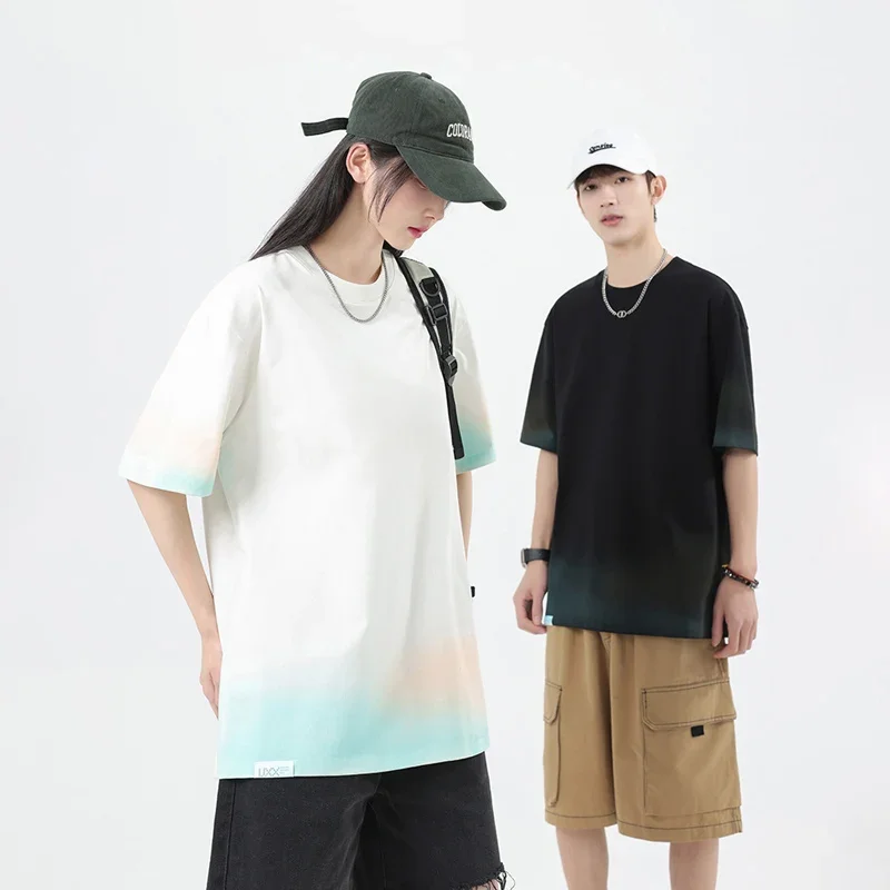 TFETTERS Brand 2025 New American Style Oversized Streetwear T-Shirt Couple Matching Logo Printed Short Sleeve Cotton Mans
TFETTERS Brand 2025 New American Style Oversized Streetwear T-Shirt Couple Matching Logo Printed Short Sleeve Cotton Mans