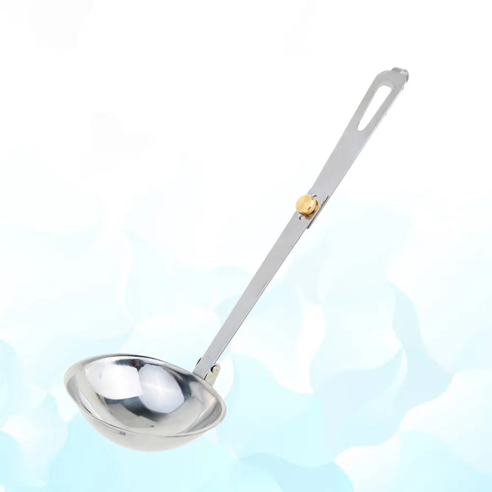 Складная ложка для супа из нержавеющей стали премиум-класса с длинной ручкой, кухонный инструмент для приготовления, смешивания, подачи, для использования на природе, в походах и кемпинге
Складная ложка для супа из нержавеющей стали премиум-класса с длинной ручкой, кухонный инструмент для приготовления, смешивания, подачи, для использования на природе, в походах и кемпинге