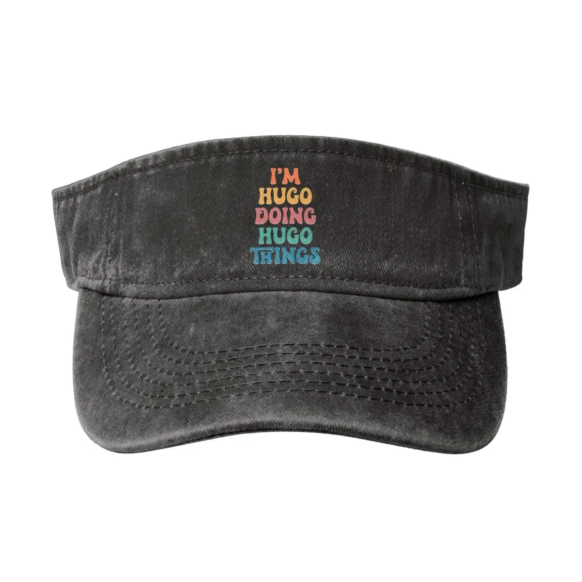 Hugo Funny Retro First Name Washed Denim Empty Top Hat Breathable Caps Hats For Men
Hugo Funny Retro First Name Washed Denim Empty Top Hat Breathable Caps Hats For Men