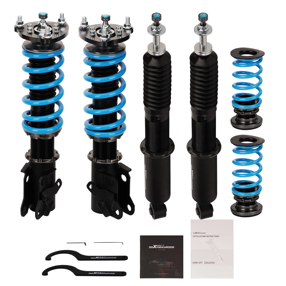 MaXpeedingrods T6 Coilovers 24 Way Damper AdJustable For Honda Civic Acura CSX 2006-11 Suspension Coil Spring Kit
MaXpeedingrods T6 Coilovers 24 Way Damper AdJustable For Honda Civic Acura CSX 2006-11 Suspension Coil Spring Kit