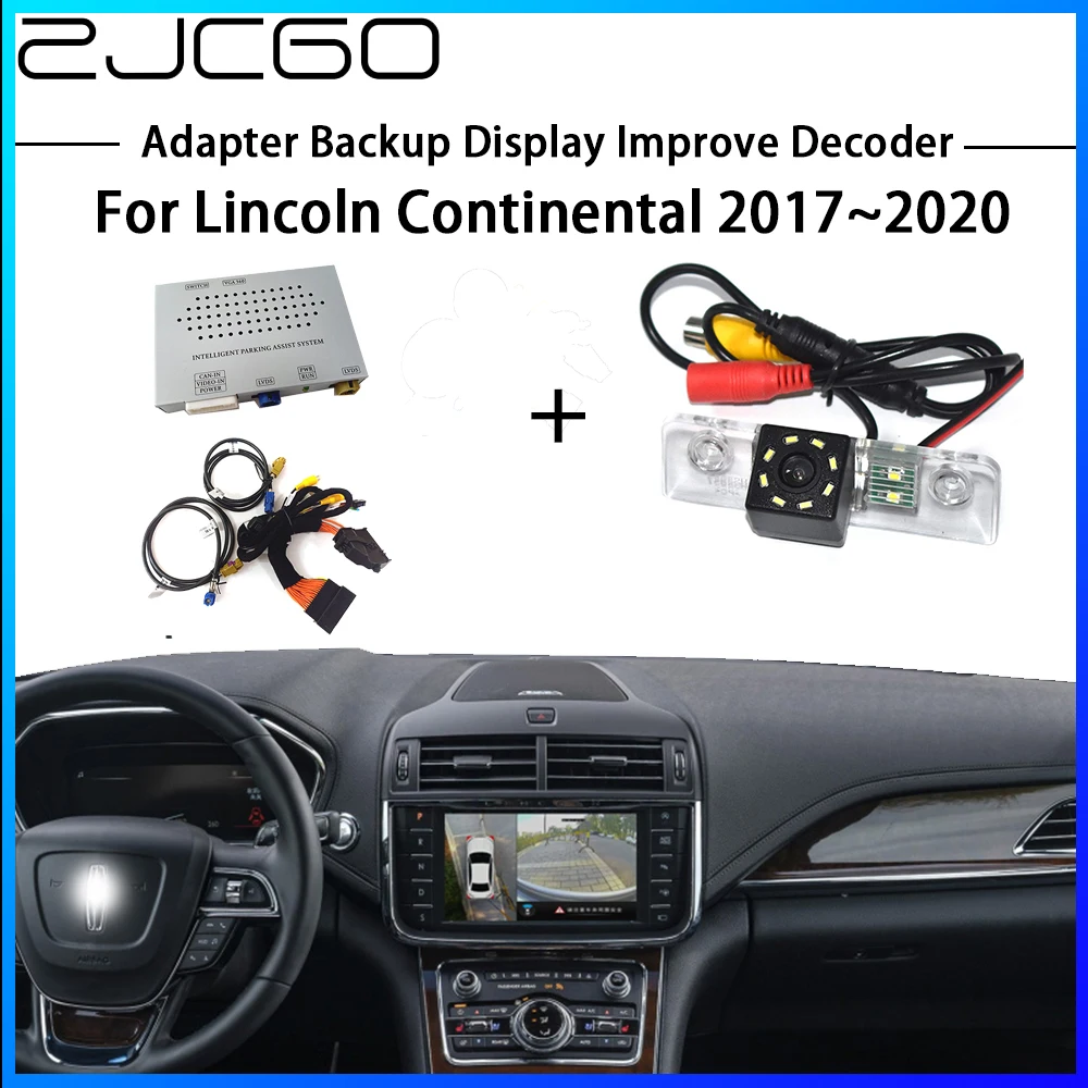 Задняя камера заднего вида ZJCGO HD для Continental Lincoln 2017 2018 2019 2020 адаптер интерфейса резервный дисплей Улучшенный декодер
Задняя камера заднего вида ZJCGO HD для Continental Lincoln 2017 2018 2019 2020 адаптер интерфейса резервный дисплей Улучшенный декодер