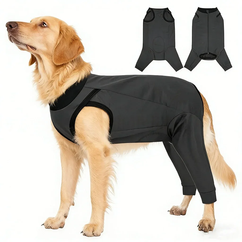 Dog Post Op Suit Comfy Female Male Dogs Spay Neuter Suit Wound Protector, Hind Leg Dog Recovery Surgery Sleeve Pet Medical Shirt
Dog Post Op Suit Comfy Female Male Dogs Spay Neuter Suit Wound Protector, Hind Leg Dog Recovery Surgery Sleeve Pet Medical Shirt