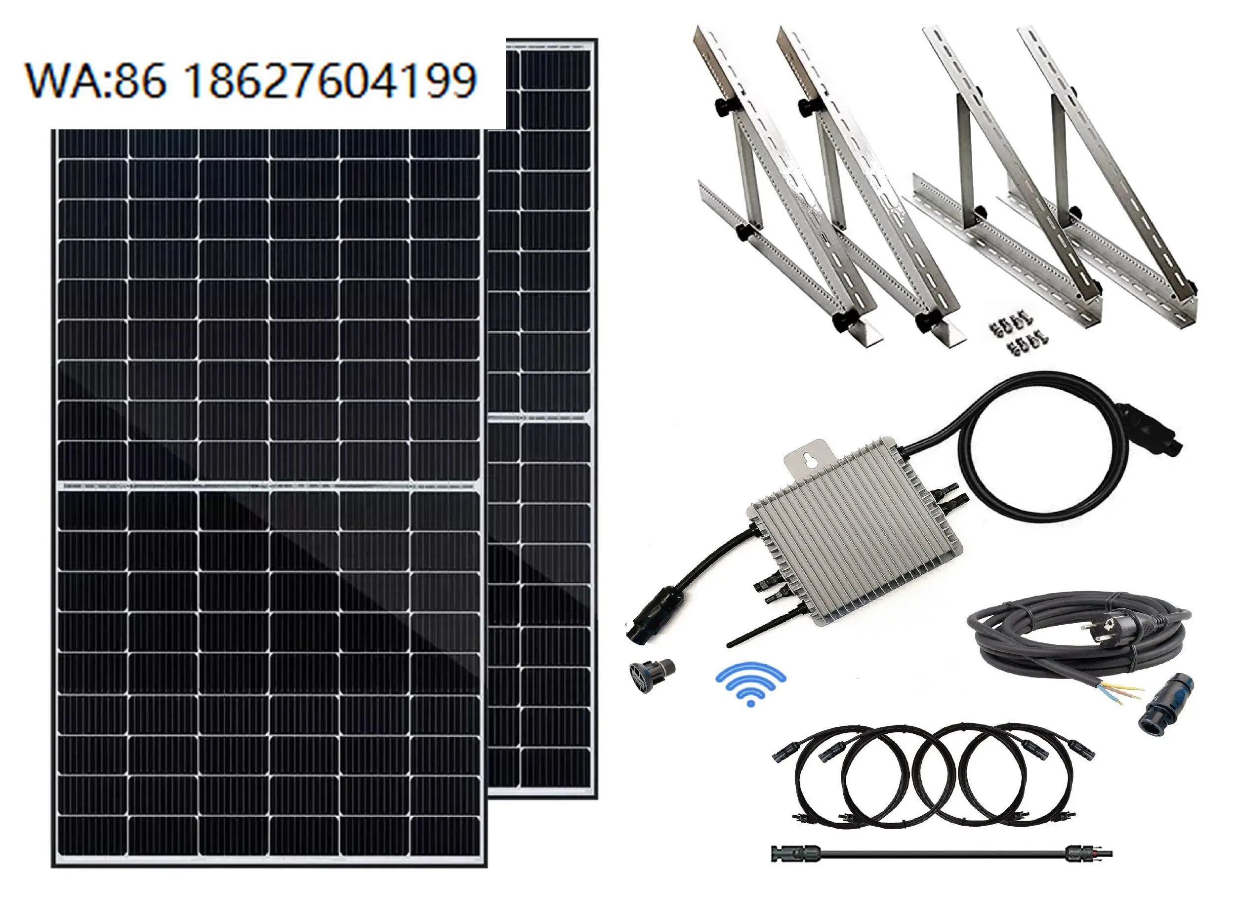 600W Germany Small On Grid Solar Energy System 600W Balcony Solar Panel Home Balcony On Grid PV System Germany Standard
600W Germany Small On Grid Solar Energy System 600W Balcony Solar Panel Home Balcony On Grid PV System Germany Standard
