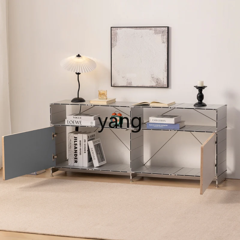 LH Aluminum Alloy TV Cabinet Display Rack Small Cloth Storage Cabinet Shelf
LH Aluminum Alloy TV Cabinet Display Rack Small Cloth Storage Cabinet Shelf