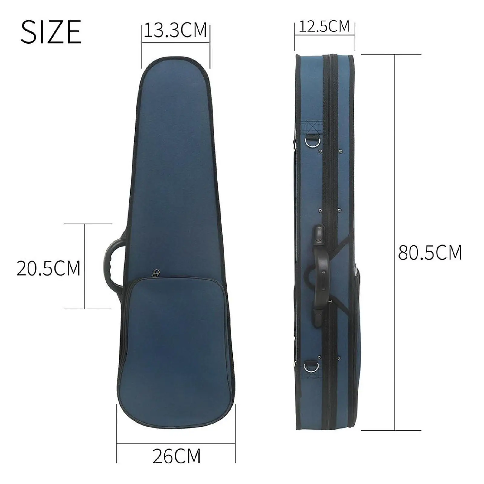 4/4 Full Size Violin Case, Travel Carrying Bag with Hygrometer ,Violin Box Musical Instrument Accessories for Gift Players,
4/4 Full Size Violin Case, Travel Carrying Bag with Hygrometer ,Violin Box Musical Instrument Accessories for Gift Players,