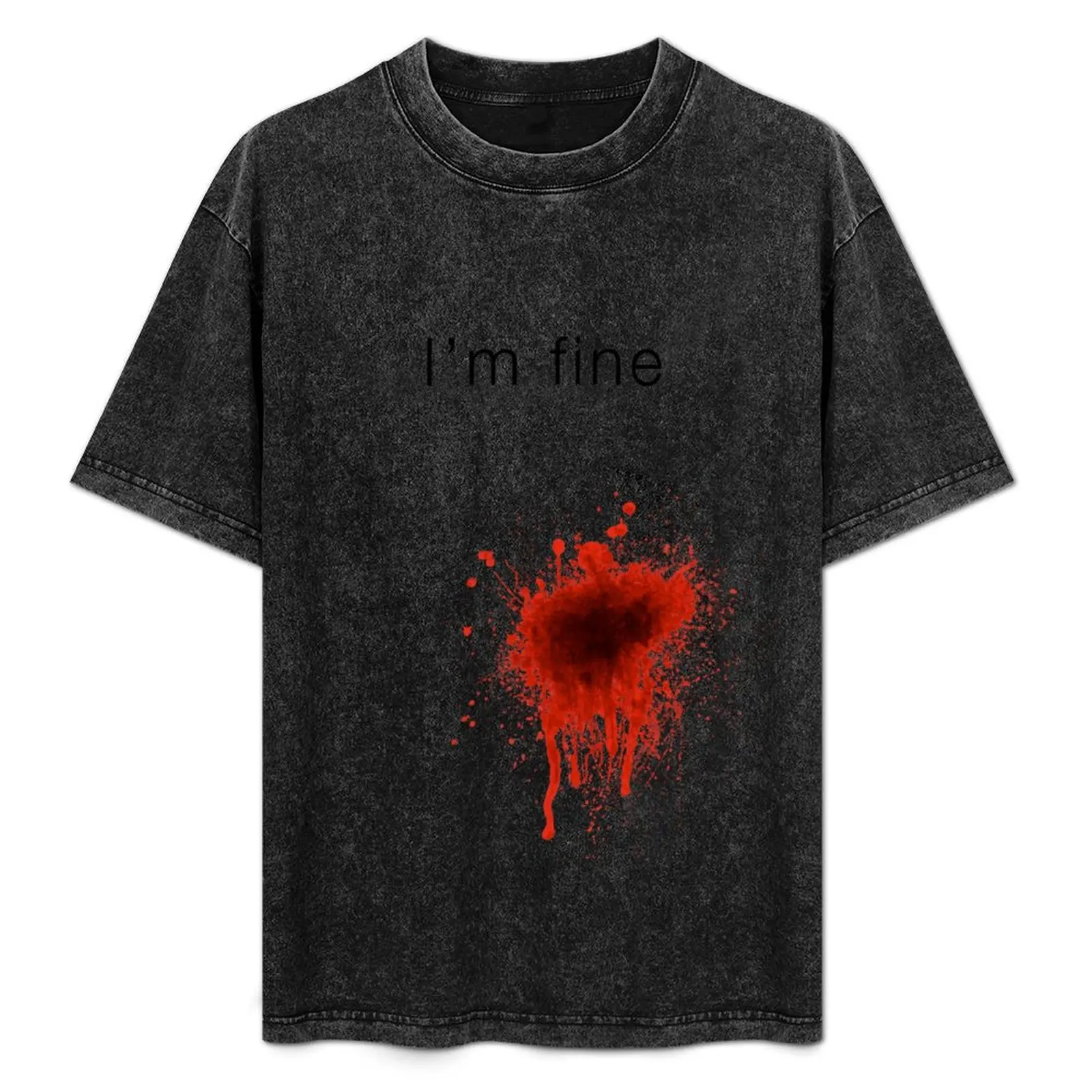 I'm fine T-Shirt Minimalist Casual Short Sleeve Top
I'm fine T-Shirt Minimalist Casual Short Sleeve Top
