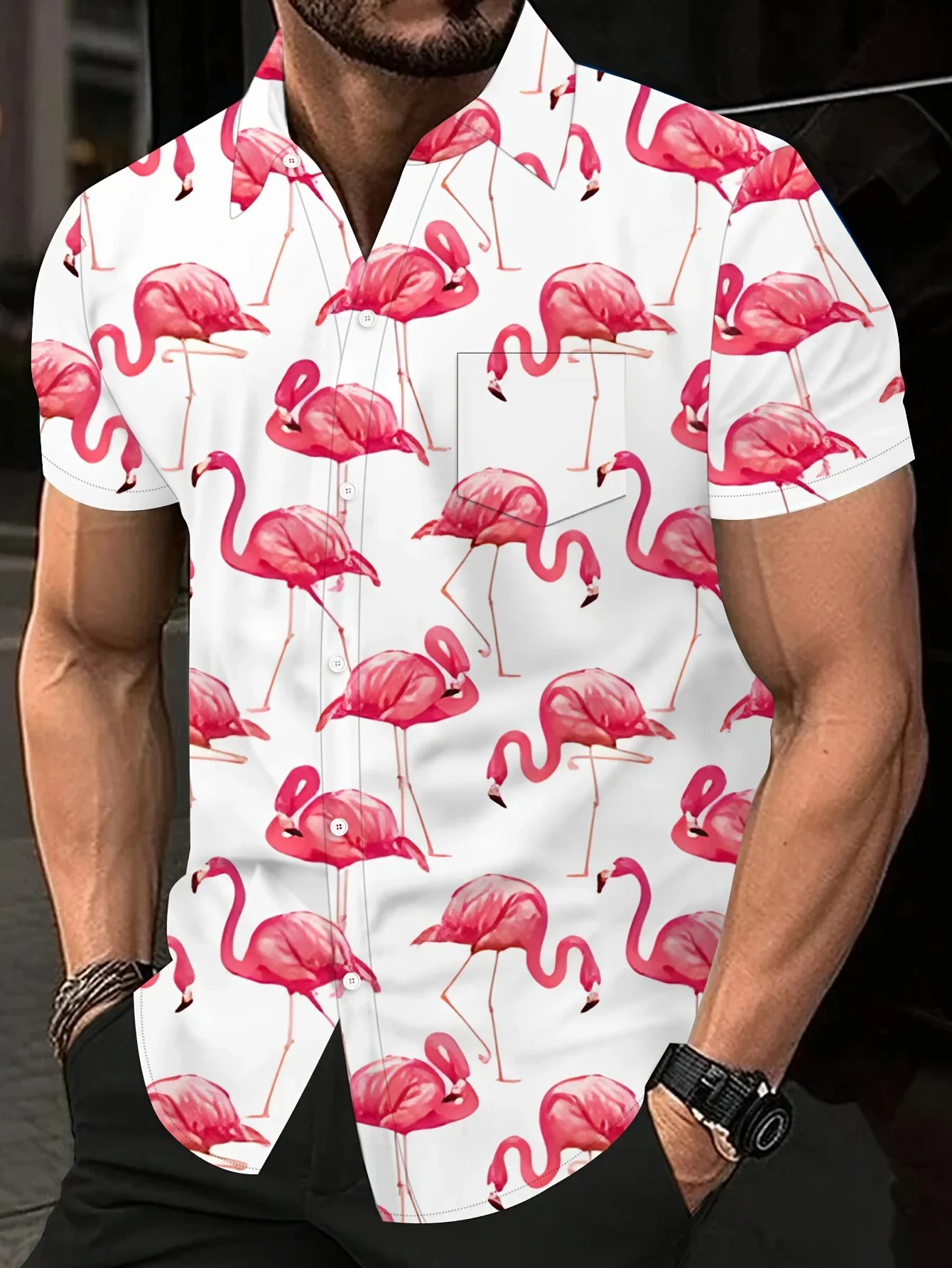 2026 Men's Casual Man Women Short Sleeve Shirt Summer Hawaiian Style Beach Party Print Fashion Tops
2026 Men's Casual Man Women Short Sleeve Shirt Summer Hawaiian Style Beach Party Print Fashion Tops
