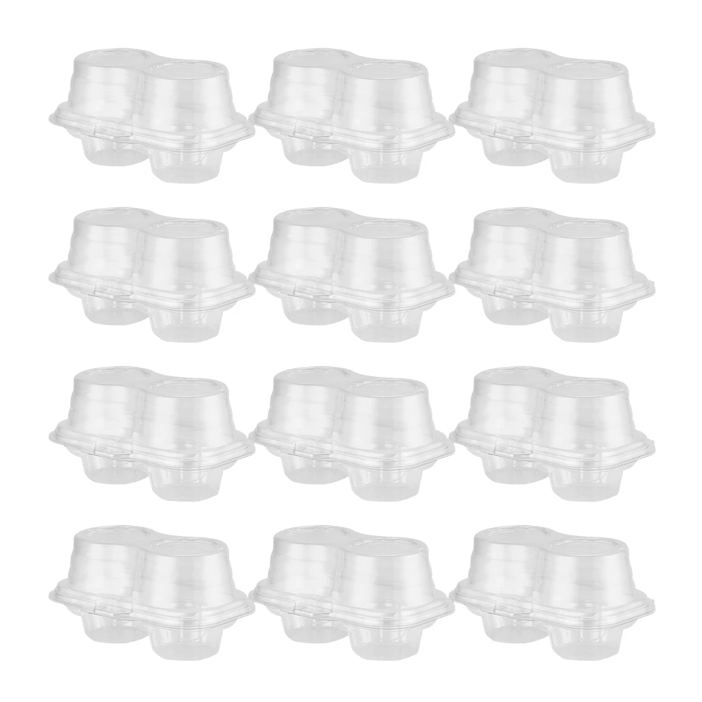 50pcs Cake Boxes Transparent Food Grade PE Cupcake Containers Portable Bakery Boxes for Dessert Muffin Cookie Party
50pcs Cake Boxes Transparent Food Grade PE Cupcake Containers Portable Bakery Boxes for Dessert Muffin Cookie Party