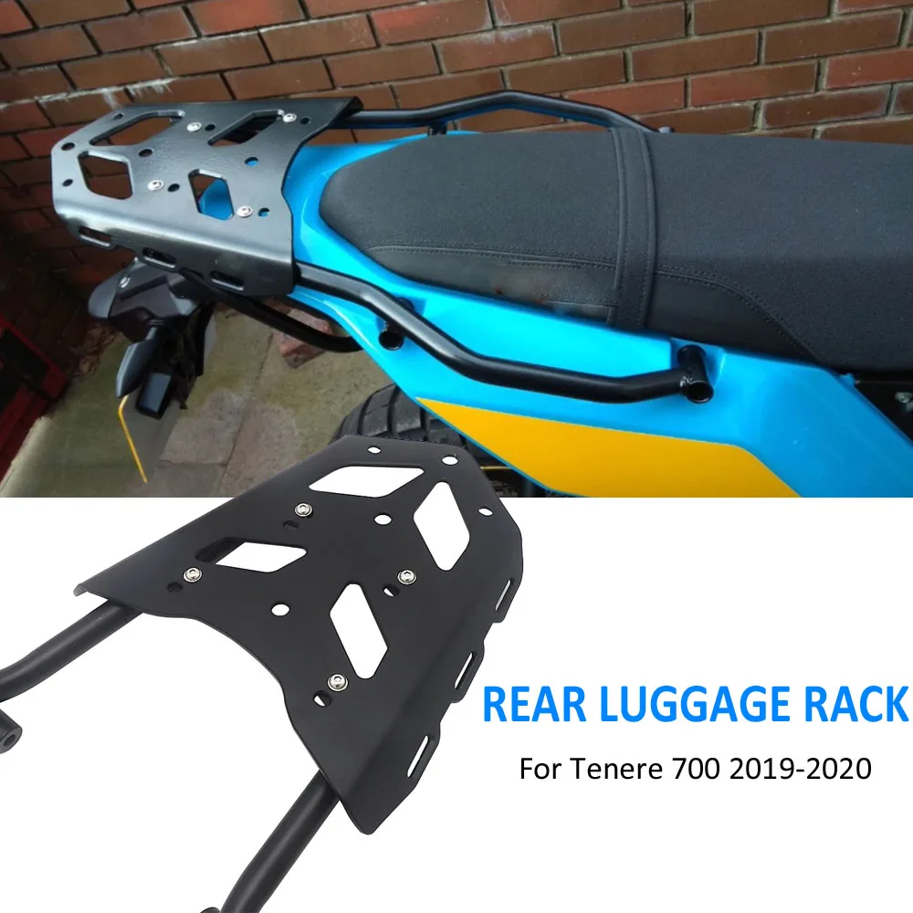 New Rear Carrier Luggage Rack For YAMAHA Tenere 700 Tenere700 TENERE 700 TENERE700 Motorcycle Accessories CNC Rear Trunk Rack
New Rear Carrier Luggage Rack For YAMAHA Tenere 700 Tenere700 TENERE 700 TENERE700 Motorcycle Accessories CNC Rear Trunk Rack