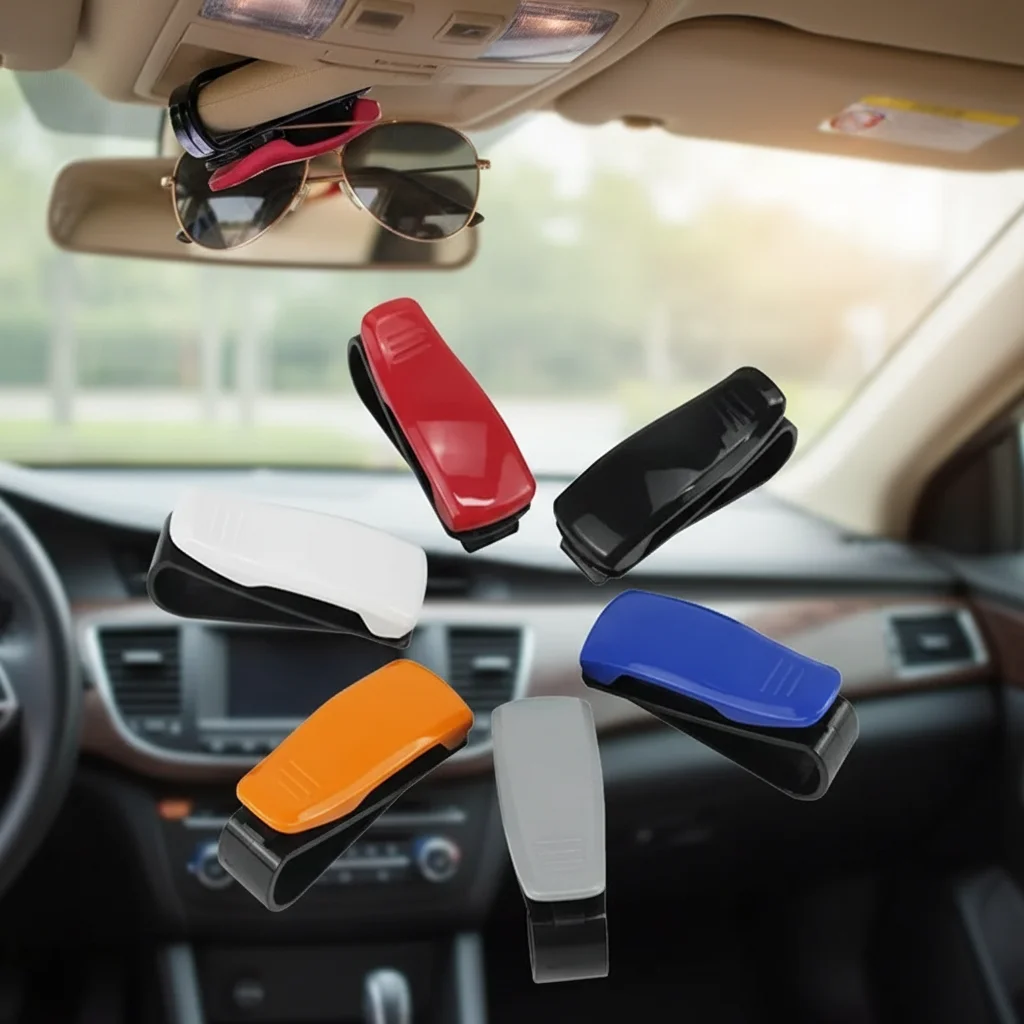 Держатель для солнцезащитных очков в автомобиль, мини-органайзер для очков на козырек автомобиля, аксессуар для хранения очков
Держатель для солнцезащитных очков в автомобиль, мини-органайзер для очков на козырек автомобиля, аксессуар для хранения очков