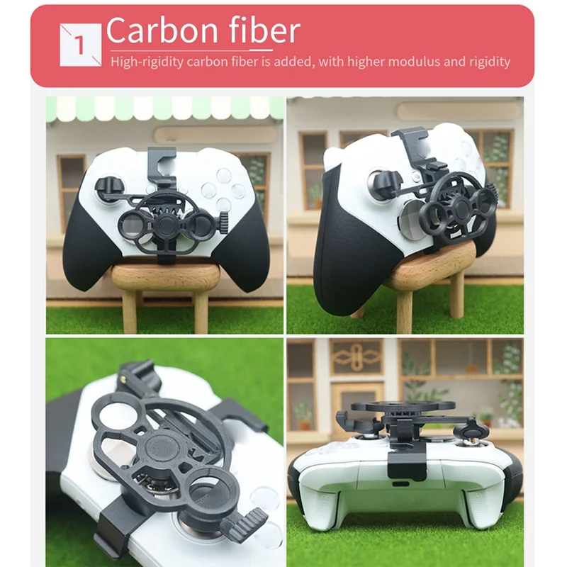 Mini Steering Wheel For Xboxonesx Elite2 Handle Gaming Handle Accessories Game Auxiliary Controller
Mini Steering Wheel For Xboxonesx Elite2 Handle Gaming Handle Accessories Game Auxiliary Controller