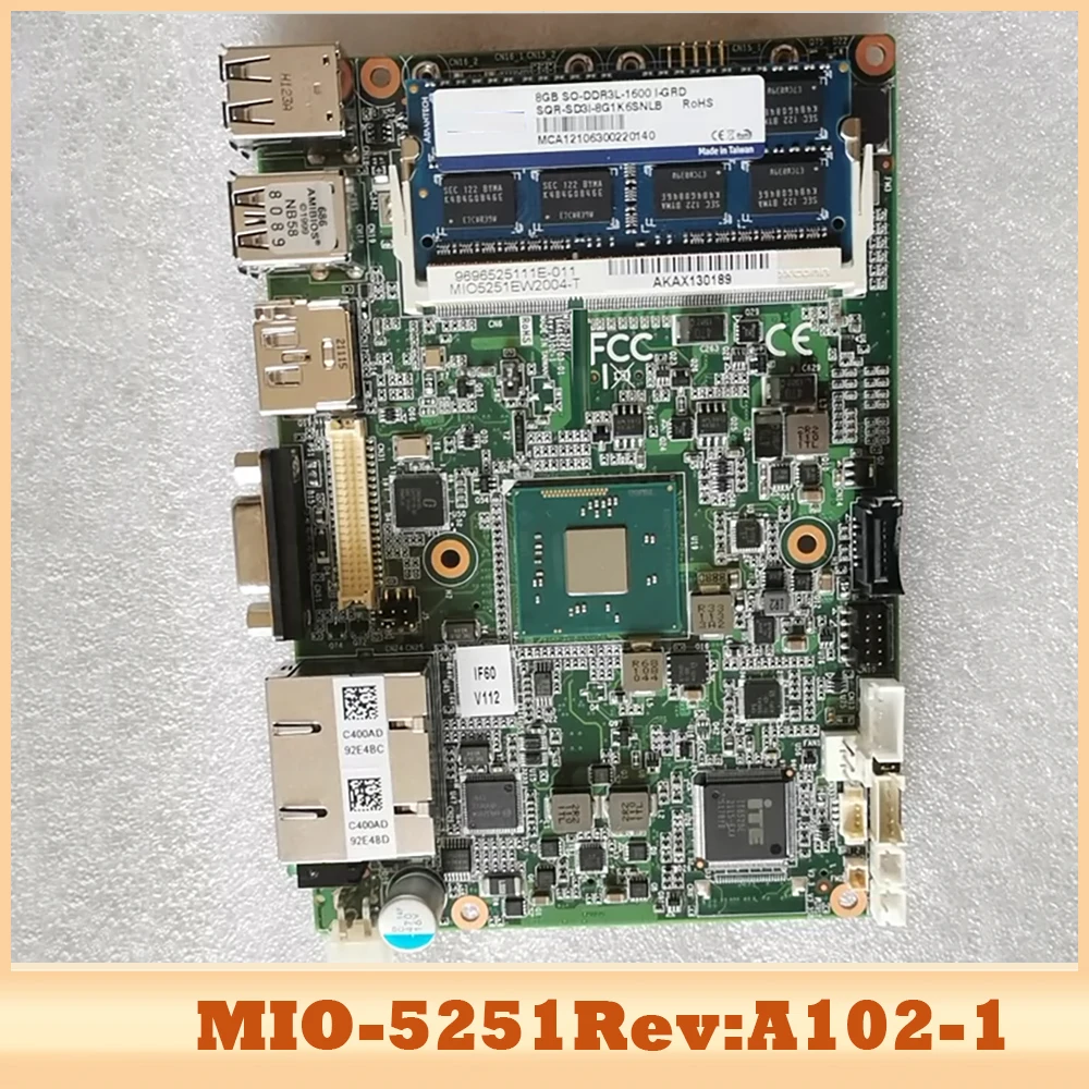 Для встроенной материнской платы промышленного управления Advantech MIO-5251Rev:A102-1 MIO-5251
Для встроенной материнской платы промышленного управления Advantech MIO-5251Rev:A102-1 MIO-5251