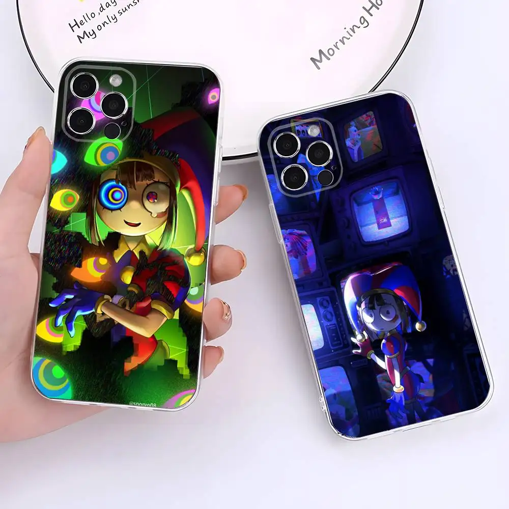 Amazing D-Digital C-Circus Phone Case For iPhone 17,16,15,14,13,12,11 Pro,Max,Plus,X,XS,XR,SE4,E Mini Transparent Soft Cover
Amazing D-Digital C-Circus Phone Case For iPhone 17,16,15,14,13,12,11 Pro,Max,Plus,X,XS,XR,SE4,E Mini Transparent Soft Cover