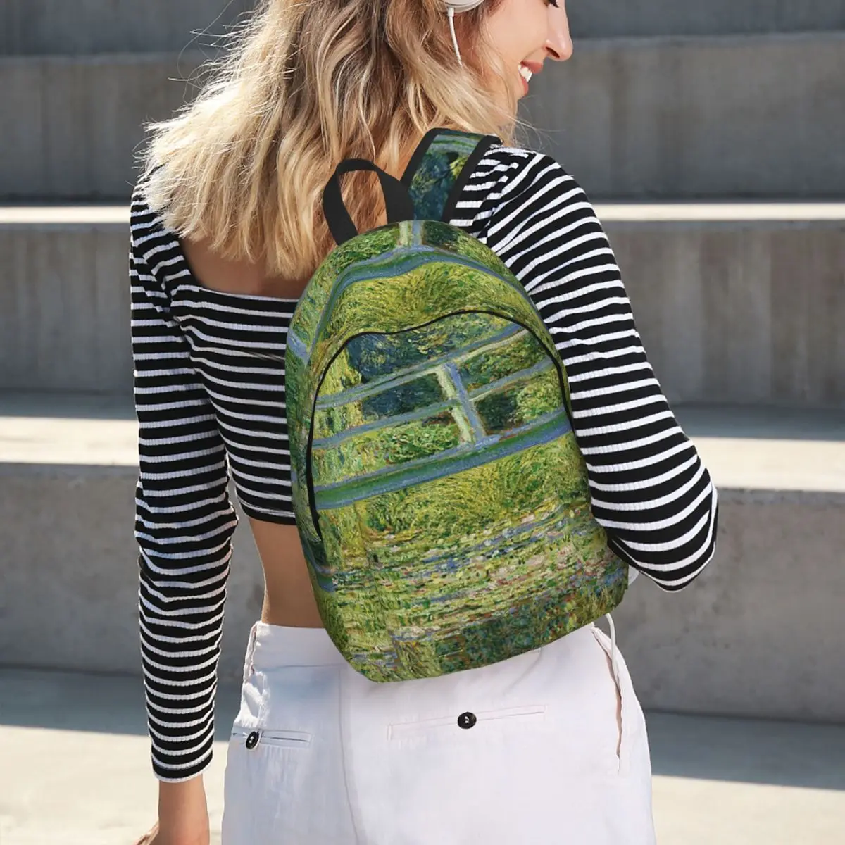 Claude Monet - Water-Lily Pond Student Backpack School Bag Hiking Travel Daypack for Men Women Bookbag Shoulder Bags
Claude Monet - Water-Lily Pond Student Backpack School Bag Hiking Travel Daypack for Men Women Bookbag Shoulder Bags
