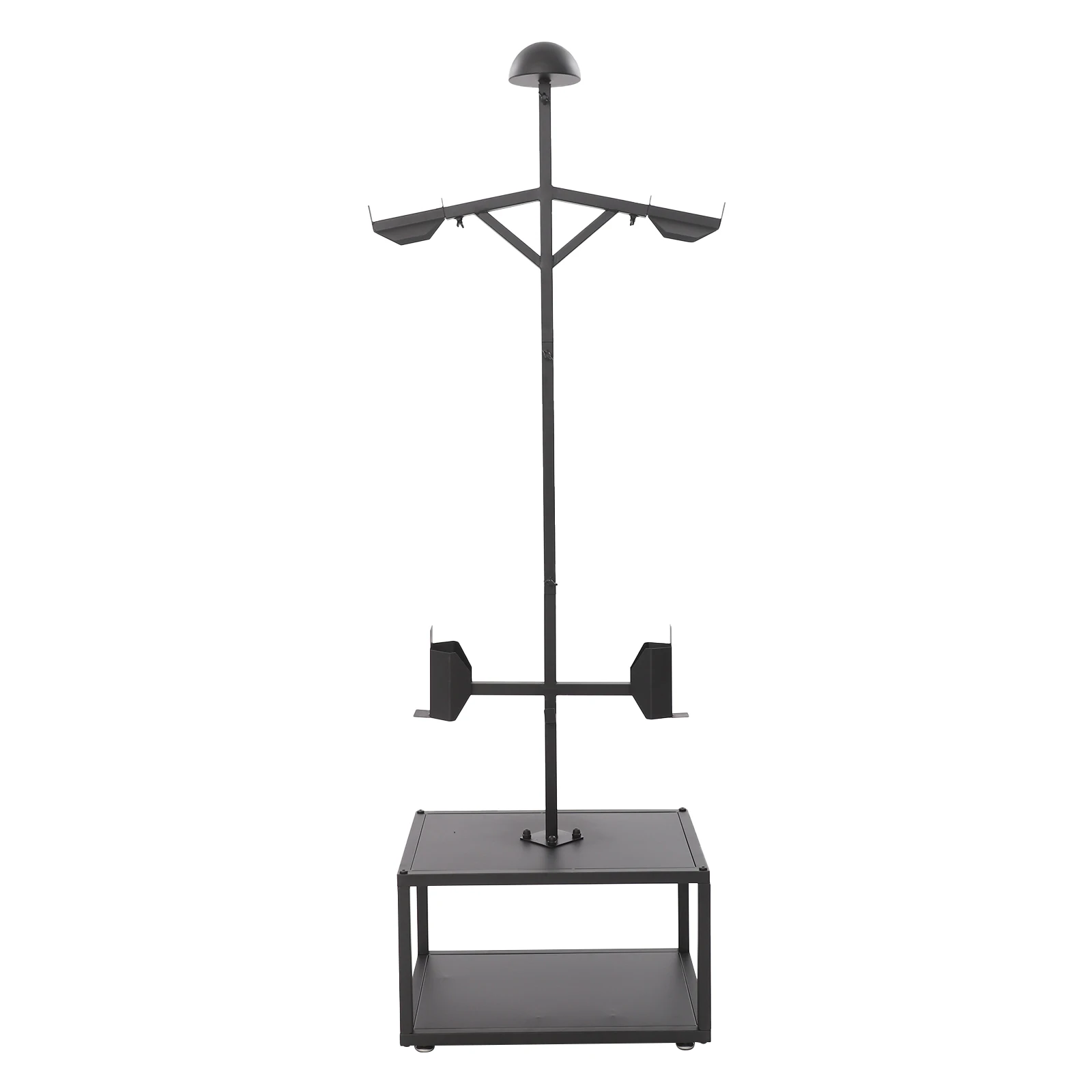 Тактическая подставка премиум-класса с регулируемой высотой 5,41-5,91 фута, стальное хранилище для шлема/жилета/черевика, для любителей военных/на открытом воздухе
Тактическая подставка премиум-класса с регулируемой высотой 5,41-5,91 фута, стальное хранилище для шлема/жилета/черевика, для любителей военных/на открытом воздухе