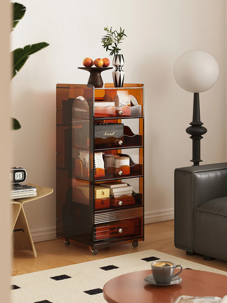 Acrylic medieval tea set, cup storage cabinet, magazine figure display cabinet, living room movable side cabinet
Acrylic medieval tea set, cup storage cabinet, magazine figure display cabinet, living room movable side cabinet