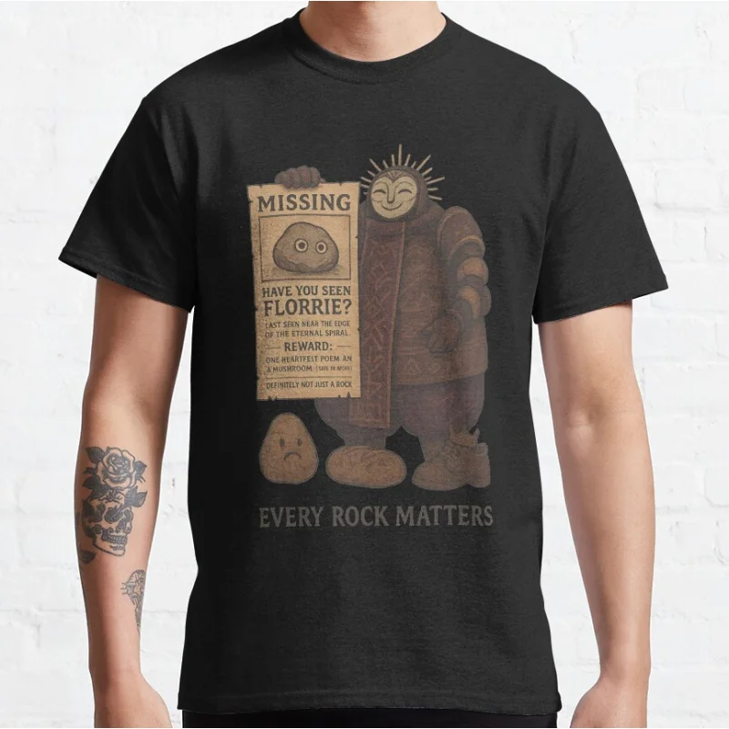 Clair Obscur Expedition 33 Missing Pet Rock Dark Fantasy video game T-shirt Gift for Gamer Large size Adult Tops S-6XL
Clair Obscur Expedition 33 Missing Pet Rock Dark Fantasy video game T-shirt Gift for Gamer Large size Adult Tops S-6XL