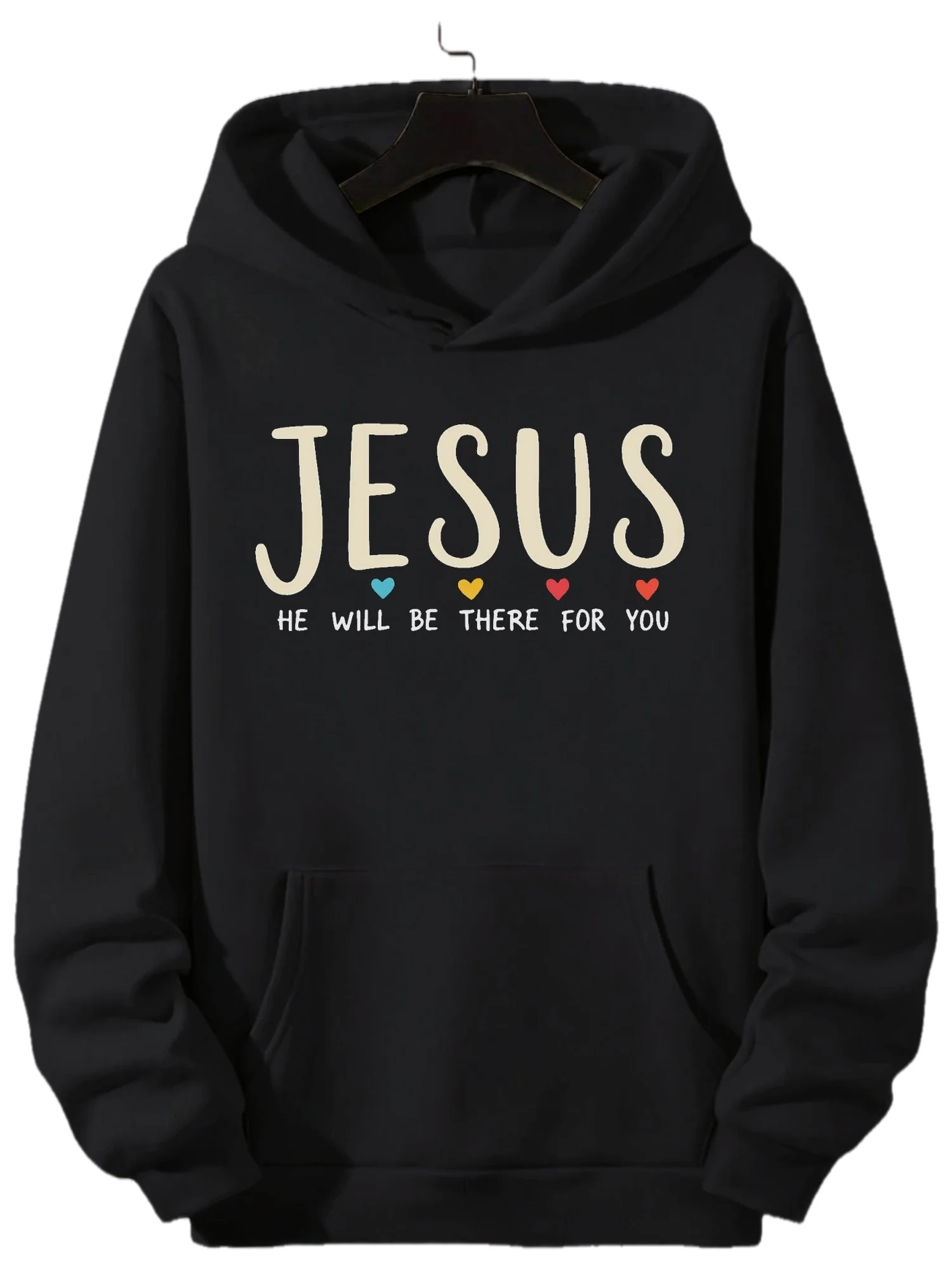 Men's Christian Hoodie - Jesus Hebrew Name, Black with Hebrew Text, John 14:6 Bible Verse Cotton Streetstyl
Men's Christian Hoodie - Jesus Hebrew Name, Black with Hebrew Text, John 14:6 Bible Verse Cotton Streetstyl