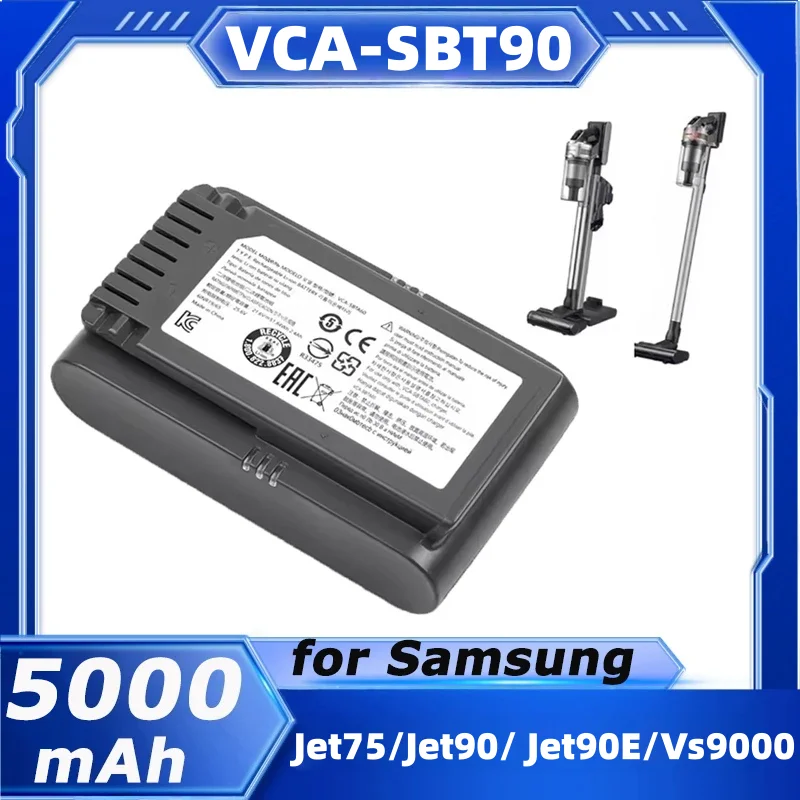 Новый оригинальный аккумулятор для подметальной машины Samsung VCA-SBT90 Vs9000 Jet90 Jet75 Jet90E VCA-SBT90, аккумулятор для беспроводного ручного пылесоса
Новый оригинальный аккумулятор для подметальной машины Samsung VCA-SBT90 Vs9000 Jet90 Jet75 Jet90E VCA-SBT90, аккумулятор для беспроводного ручного пылесоса