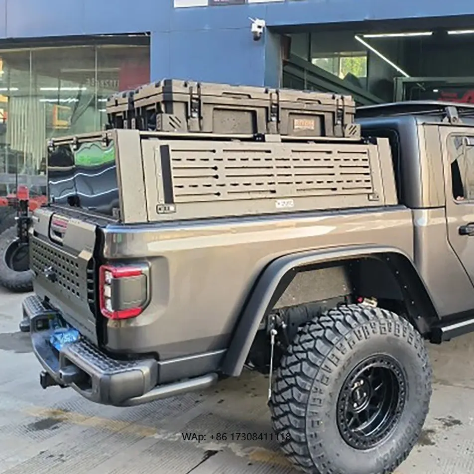 Half-Height Hard Tonneau Cover for Pickups Aluminum Alloy Waterproof Foldable Design No-Drill Installation Locking
Half-Height Hard Tonneau Cover for Pickups Aluminum Alloy Waterproof Foldable Design No-Drill Installation Locking