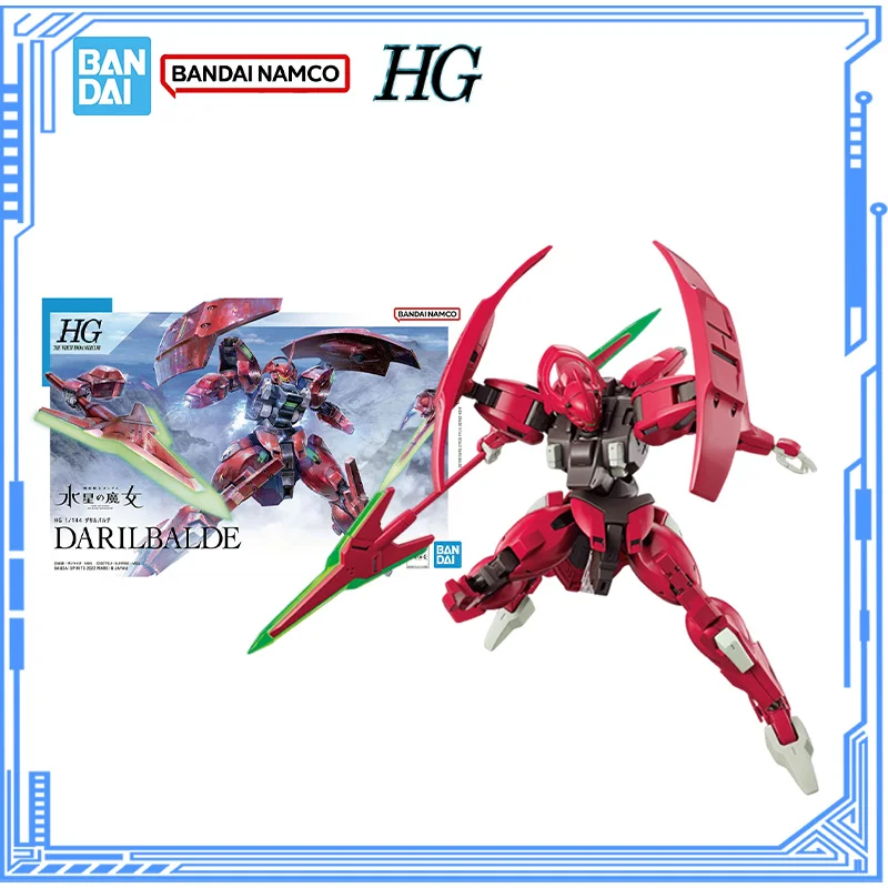 Bandai Genuine Gundam Model Kit HG TWFM 1/144 Darilbalde Action Figures Collection Assembly Model for Boys Toys Christmas Gifts
Bandai Genuine Gundam Model Kit HG TWFM 1/144 Darilbalde Action Figures Collection Assembly Model for Boys Toys Christmas Gifts