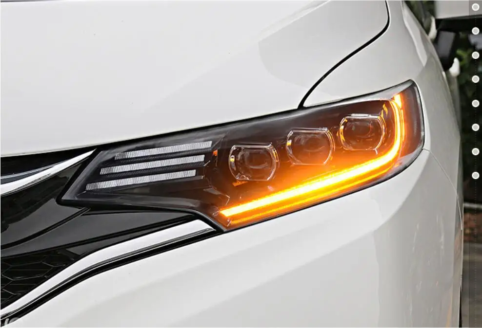 2pcs Car bumper lamp for Honda Fit Jazz LED headlight,GK5 2014 2015 2016year car accessories Jazz Fit head lamp front light
2pcs Car bumper lamp for Honda Fit Jazz LED headlight,GK5 2014 2015 2016year car accessories Jazz Fit head lamp front light