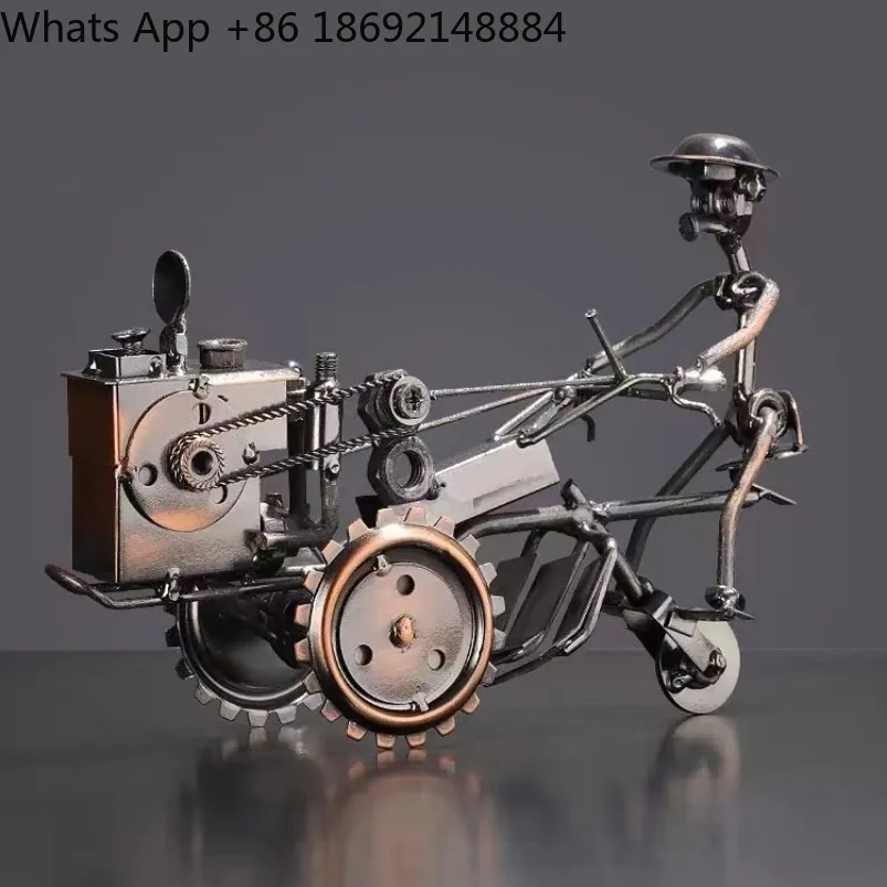 Industrial style handmade wrought iron motorcycle model ornament creative home decoration
Industrial style handmade wrought iron motorcycle model ornament creative home decoration