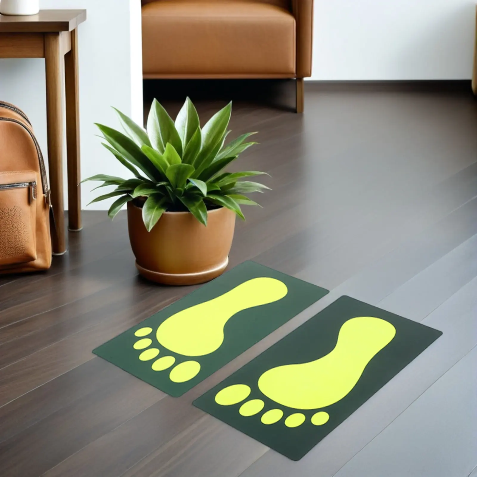 12Pcs Footprint Floor Stickers Night Glow Waterproof PVC Non-Slip Removable Self-Adhesive Decals for Evacuation Directions
12Pcs Footprint Floor Stickers Night Glow Waterproof PVC Non-Slip Removable Self-Adhesive Decals for Evacuation Directions
