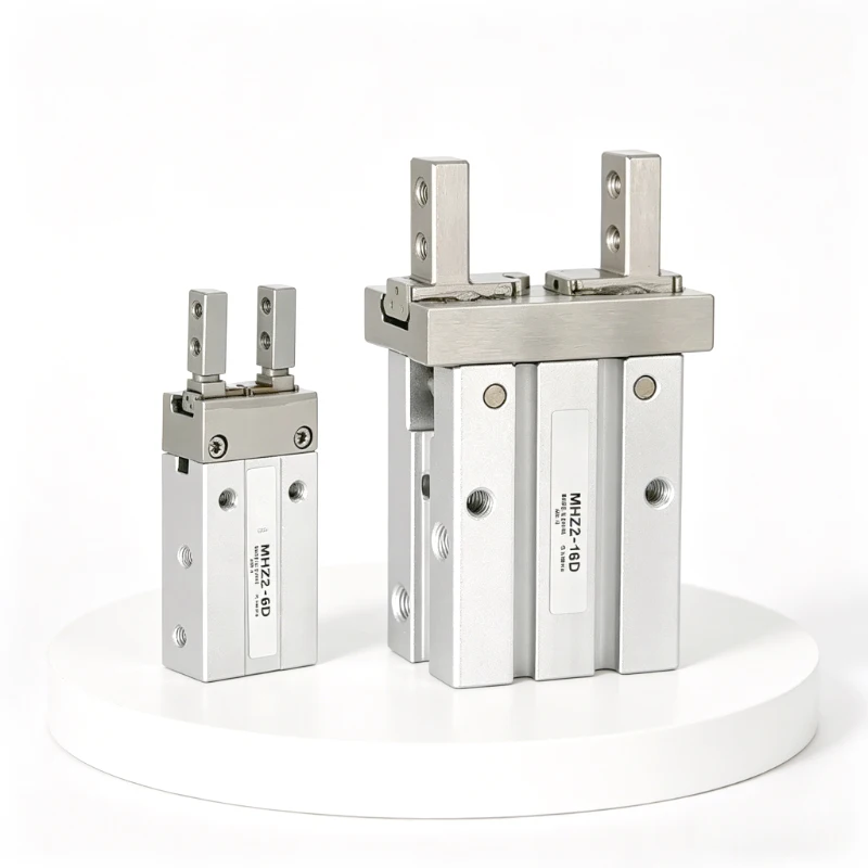 Pneumatic Finger Cylinder Clamp MHZ2-16D/MHZL2-10D/20D/25D/32/40D/S Parallel Air Gripper
Pneumatic Finger Cylinder Clamp MHZ2-16D/MHZL2-10D/20D/25D/32/40D/S Parallel Air Gripper